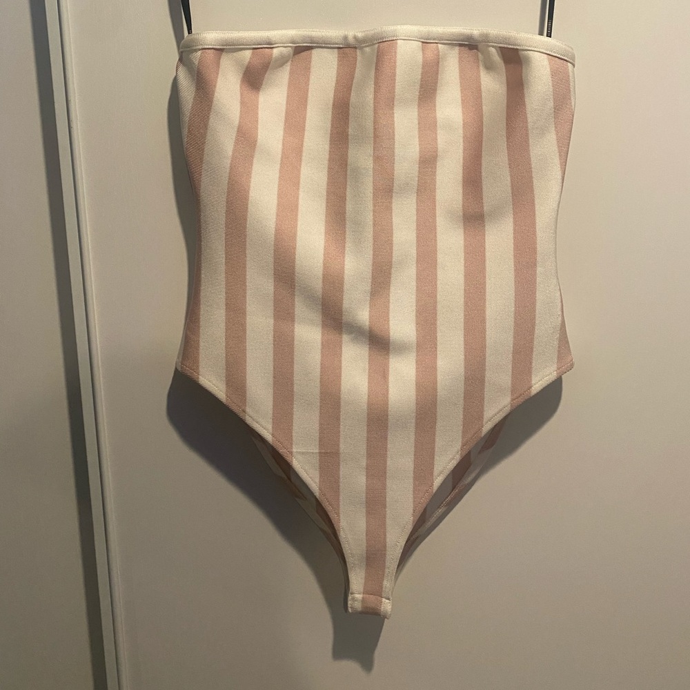 Forever 21 Strapless Bodysuit